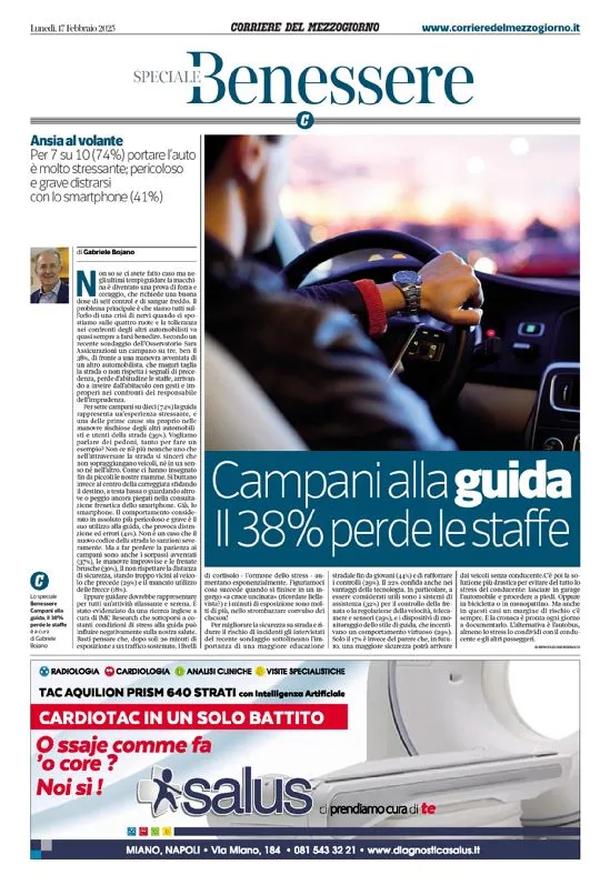 Prima-pagina-corriere del mezzogiorno-del-2025-02-17